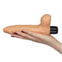 Классический вибратор с мошонкой Xtreme Feel Cyberskin 20 см