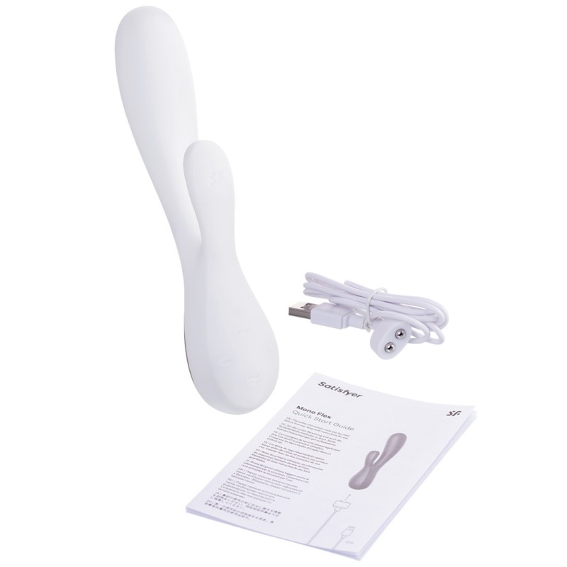 Смарт-вибратор Satisfyer Mono Flex белый