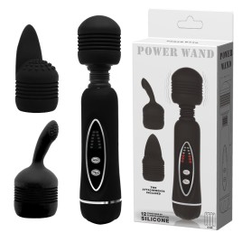 Вибромассажер Power Wand с дополнительными насадками