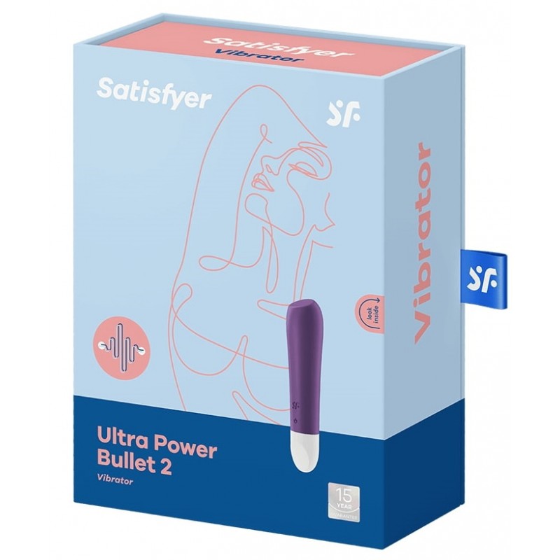 Мини вибратор Satisfyer Ultra Power Bullet 2 фиолетовый
