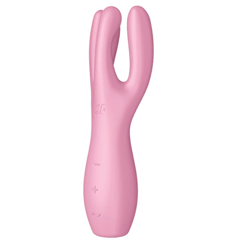 Универсальный вибростимулятор Satisfyer Threesome 3 розовый
