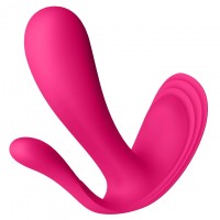Анально-вагинальный смарт-стимулятор для ношения Satisfyer Top Secret+ розовый