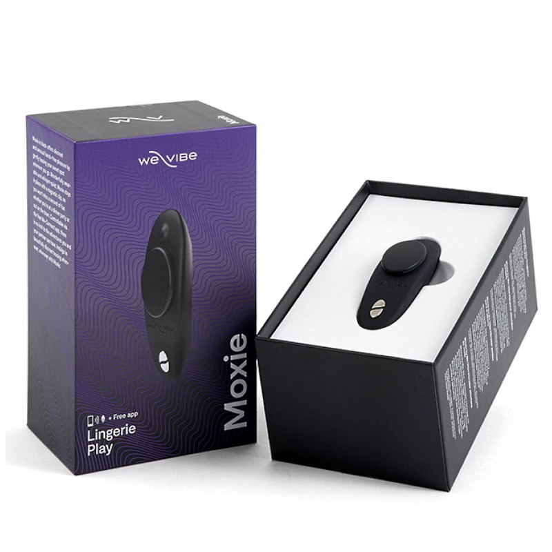 Смарт-вибростимулятор клитора We-Vibe Moxie черный