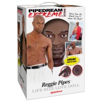 Кукла надувная мужчина афроамериканец Reggie Pipes