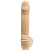 Огромный бежевый фаллоимитатор Jumbo Jack Giant