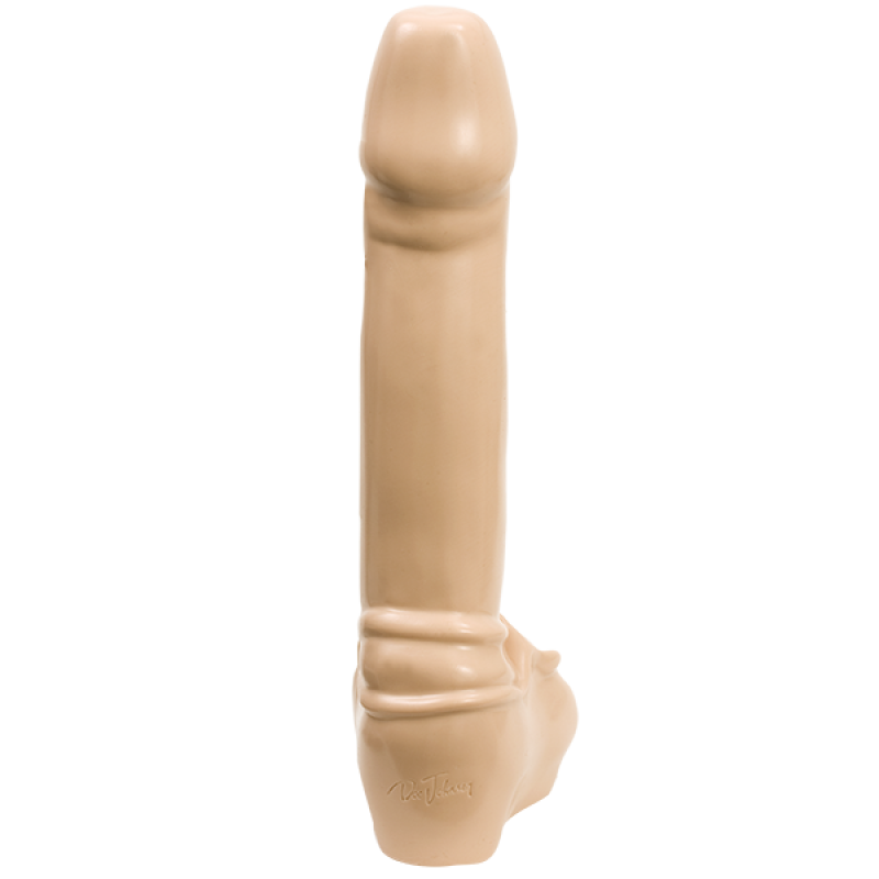 Огромный бежевый фаллоимитатор Jumbo Jack Giant