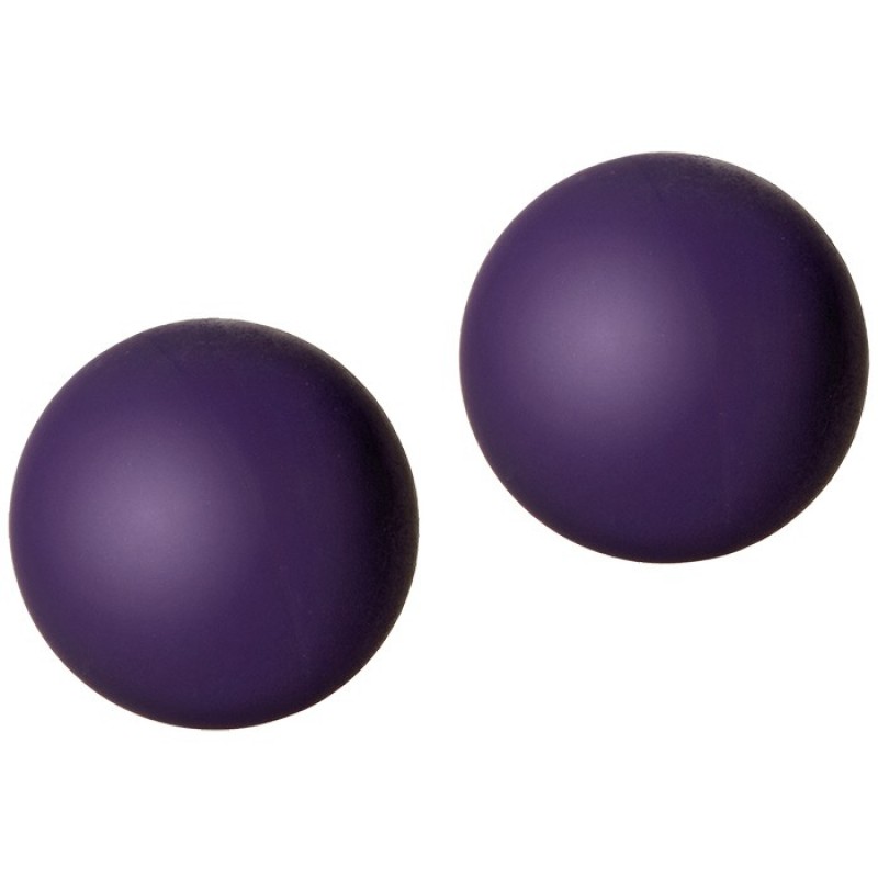 Силиконовые вагинальные шарики фиолетовые Black Rose