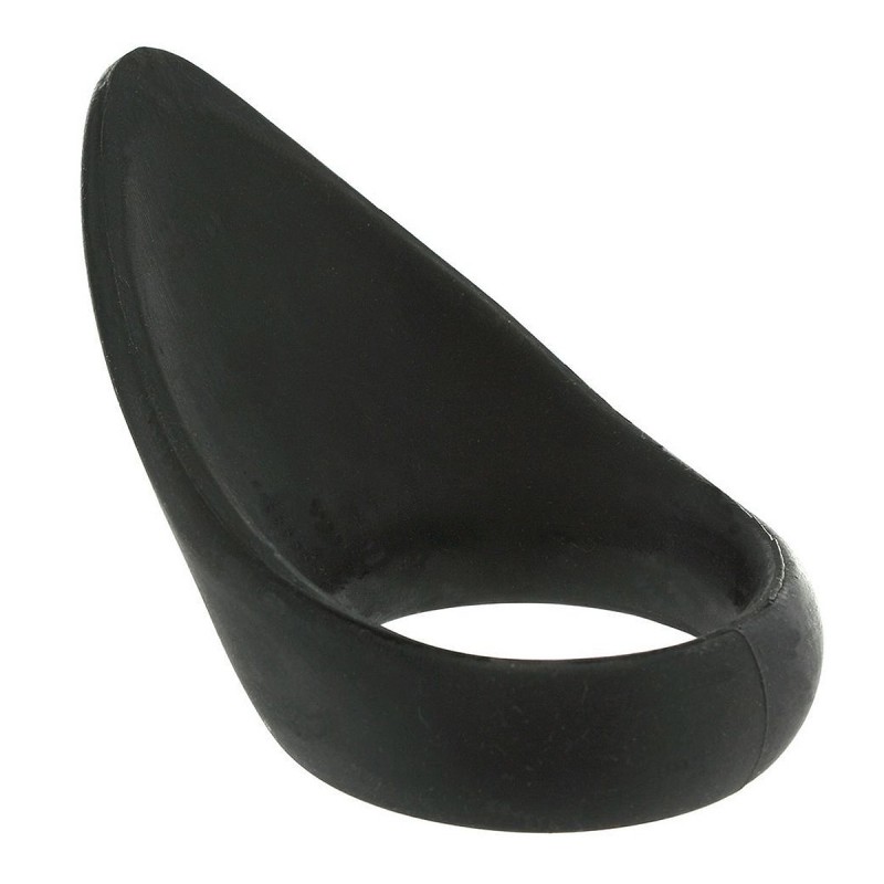 Черное эрекционное кольцо Power Penis Ring
