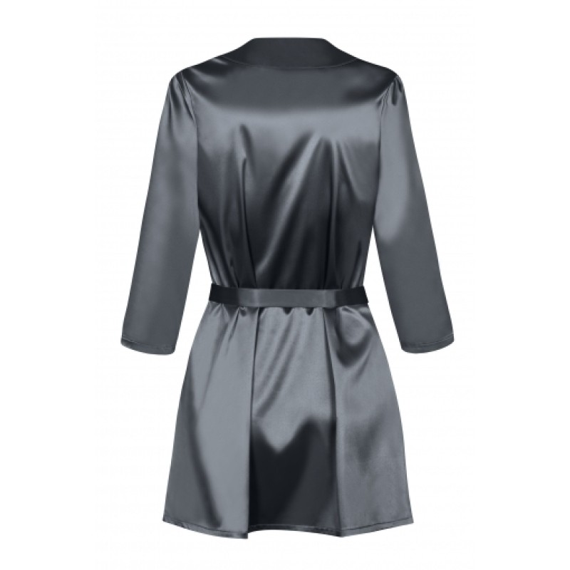 Серый пеньюар Satinia L/XL