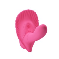 Смарт-стимулятор клитора с вагинальным отростком Fancy Clamshell Smart