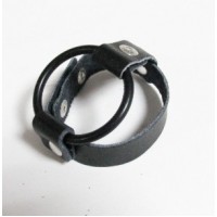 Двойное эрекционное кольцо для утяжки пениса и мошонки