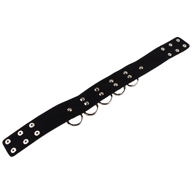 Фото HSY, Китай Ошейник БДСМ с металлическими кольцами