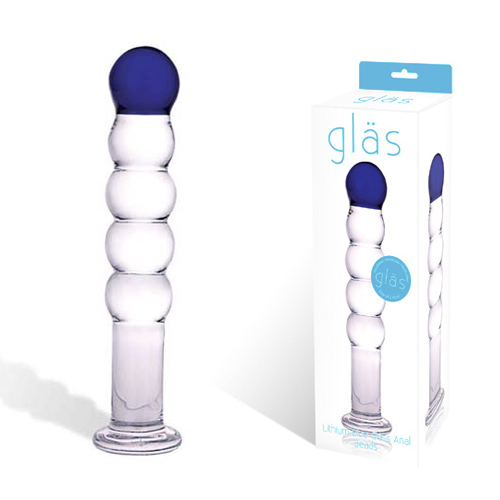 Изображение Glas, USA Анальная пробка Lithium Blue