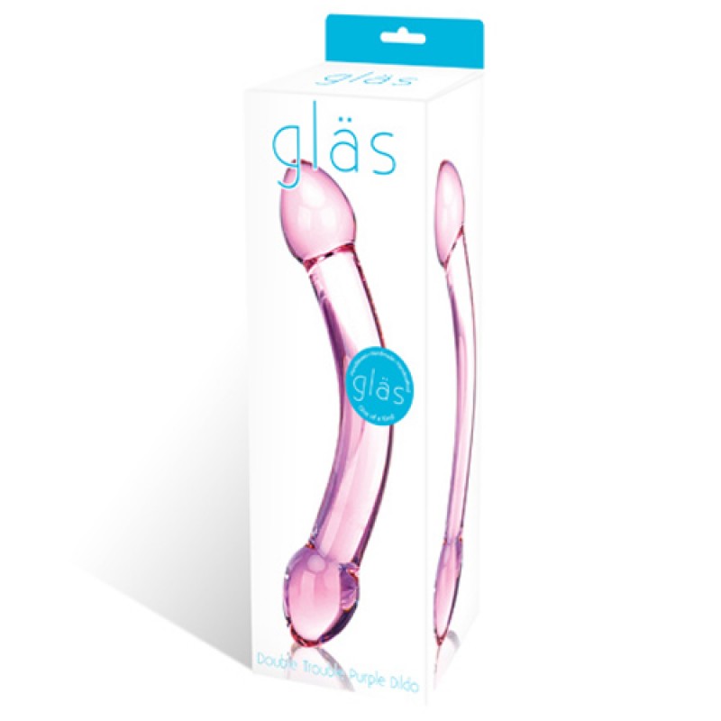 Фото Glas, USA Двухголовый стимулятор из стекла