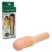 Насадка на пенис CyberSkin Xtra 10 см