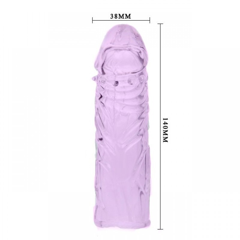 Насадка на пенис розовая Penis Sleeve