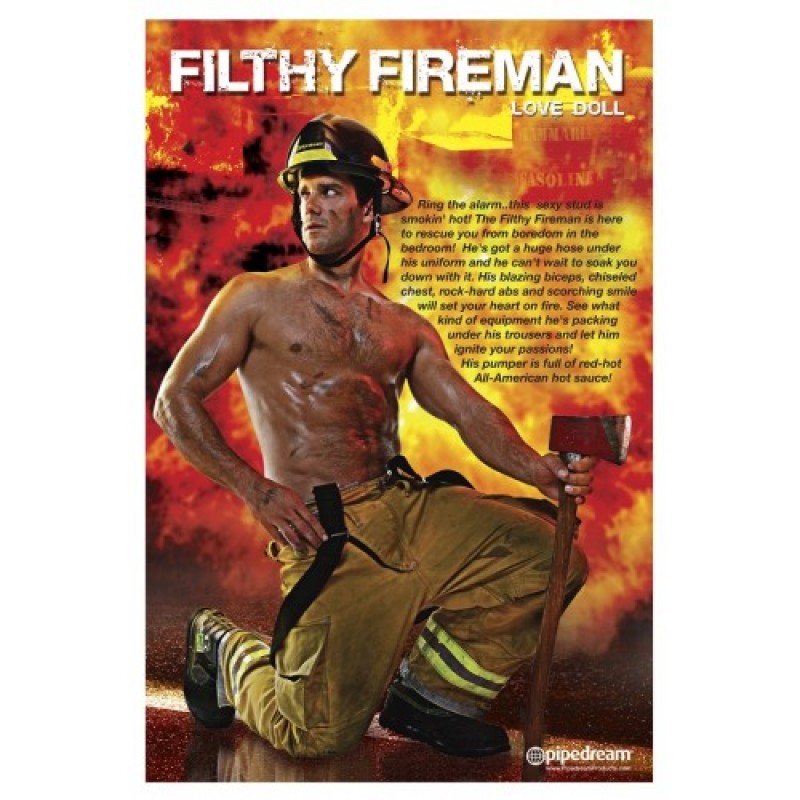 Кукла для секса Filthy Fireman Love Doll