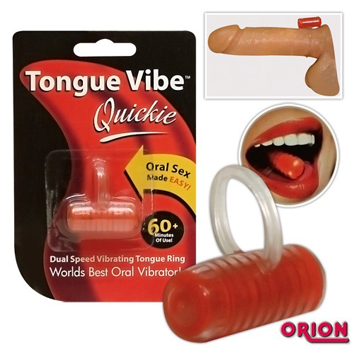 Кольцо Вибро Tongue Vibe для орального секса