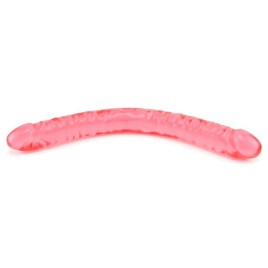 Фаллос Crystal Jellies 18in розовый