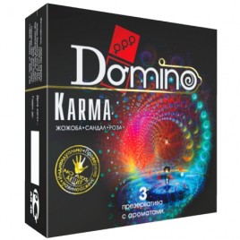 Презервативы ароматизированые Domino Karma 3 шт