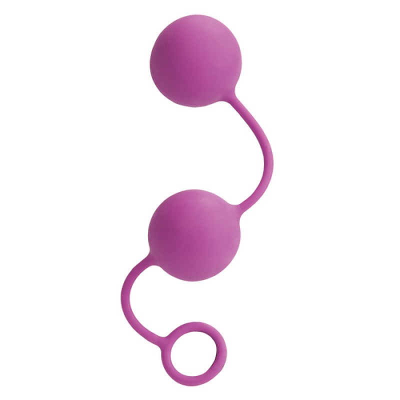 Тонизирующие мышцы шарики в силиконовой оболочке Lia розовые