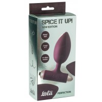 Анальная пробка Spice It Up New Edition Perfection бордовая