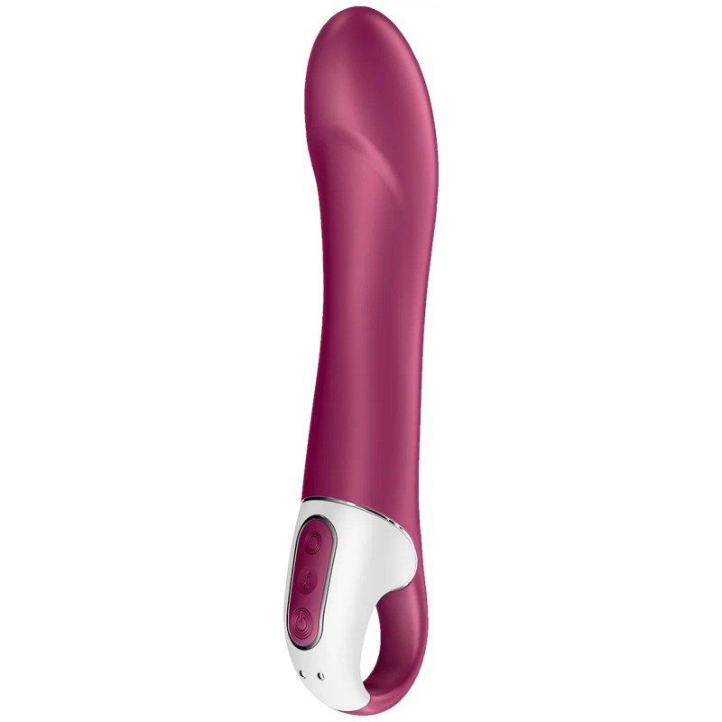 Смарт-вибратор с подогревом Satisfyer Big Heat