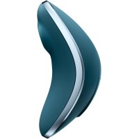 Вакуумно-волновой стимулятор клитора с вибрацией Satisfyer Vulva Lover 1 морская волна