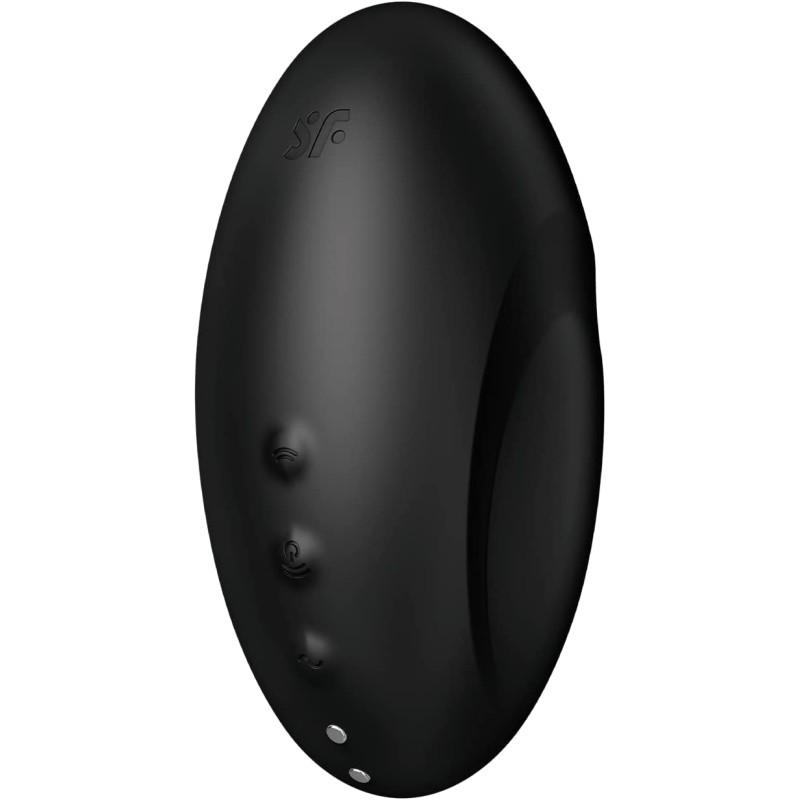 Вакуумно-волновой стимулятор клитора с вибрацией Satisfyer Vulva Lover 3 черный