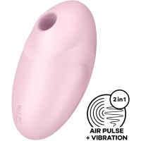 Вакуумно-волновой стимулятор клитора с вибрацией Satisfyer Vulva Lover 3 розовый