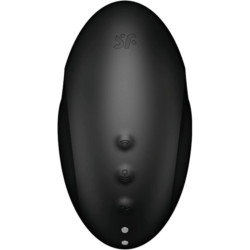 Вакуумно-волновой стимулятор клитора с вибрацией Satisfyer Vulva Lover 3 черный