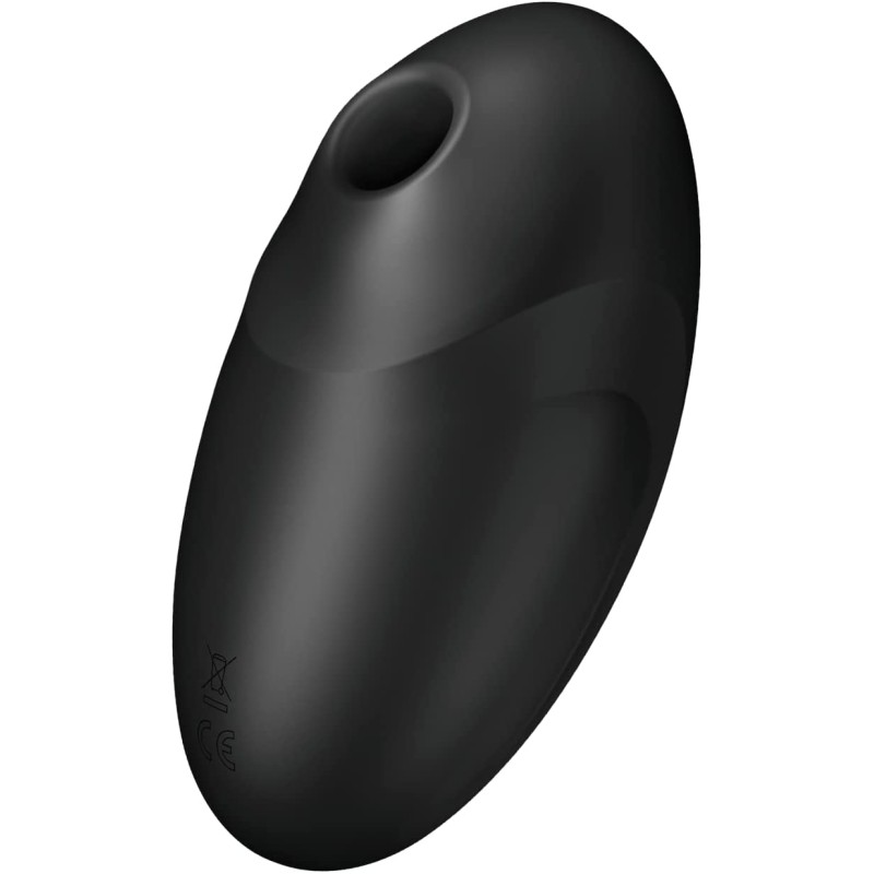 Вакуумно-волновой стимулятор клитора с вибрацией Satisfyer Vulva Lover 3 черный