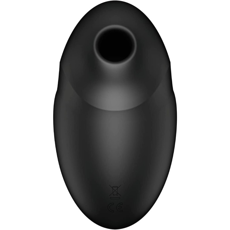 Вакуумно-волновой стимулятор клитора с вибрацией Satisfyer Vulva Lover 3 черный