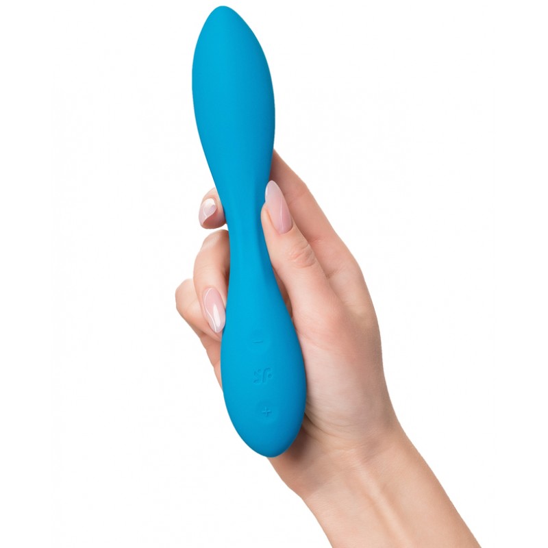 Гибкий вибратор для точки G Satisfyer G-Spot Flex 1 синий