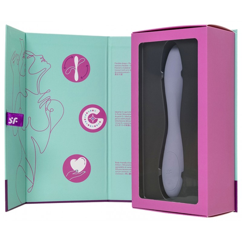 Гибкий вибратор для точки G Satisfyer G-Spot Flex 2 лиловый