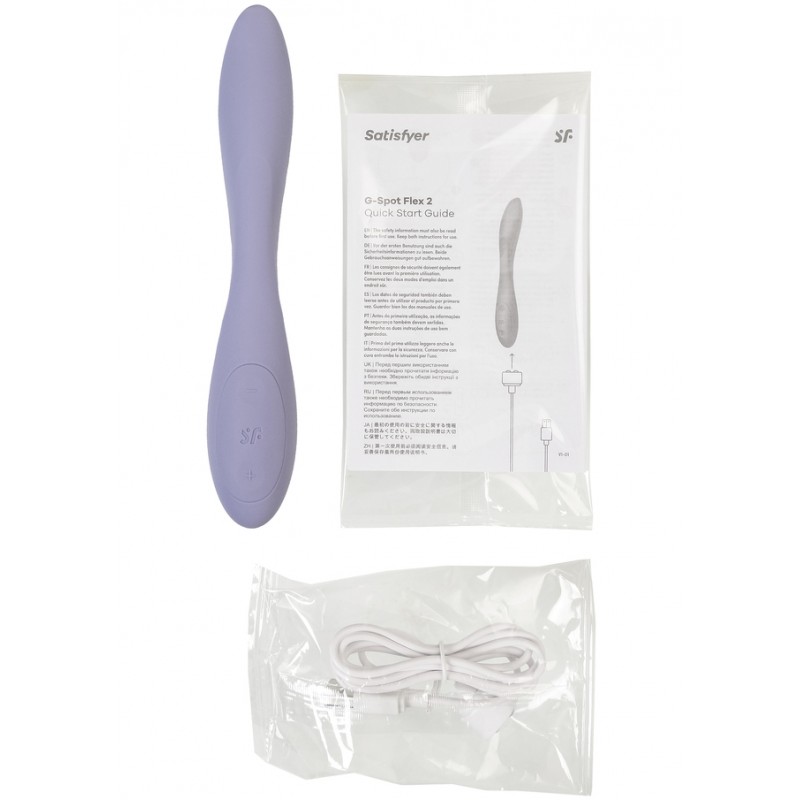 Гибкий вибратор для точки G Satisfyer G-Spot Flex 2 лиловый