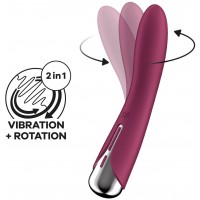 Вибратор для точки G с ротацией Satisfyer Spinning Vibe 1 Red