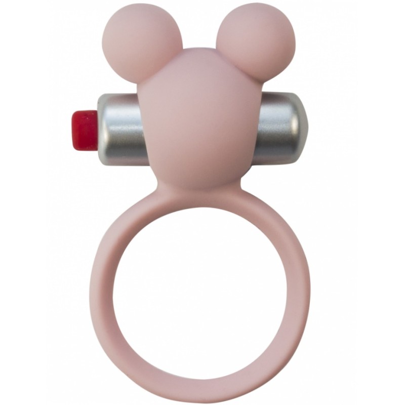 Эрекционное виброкольцо Emotions Minnie Light Pink