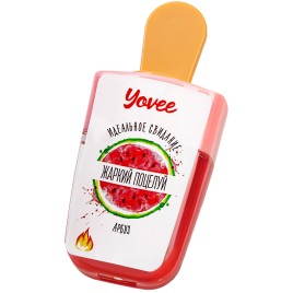 Бальзам для губ Yovee Жаркий Поцелуй с разогревающим эффектом и вкусом арбуза 5 мл