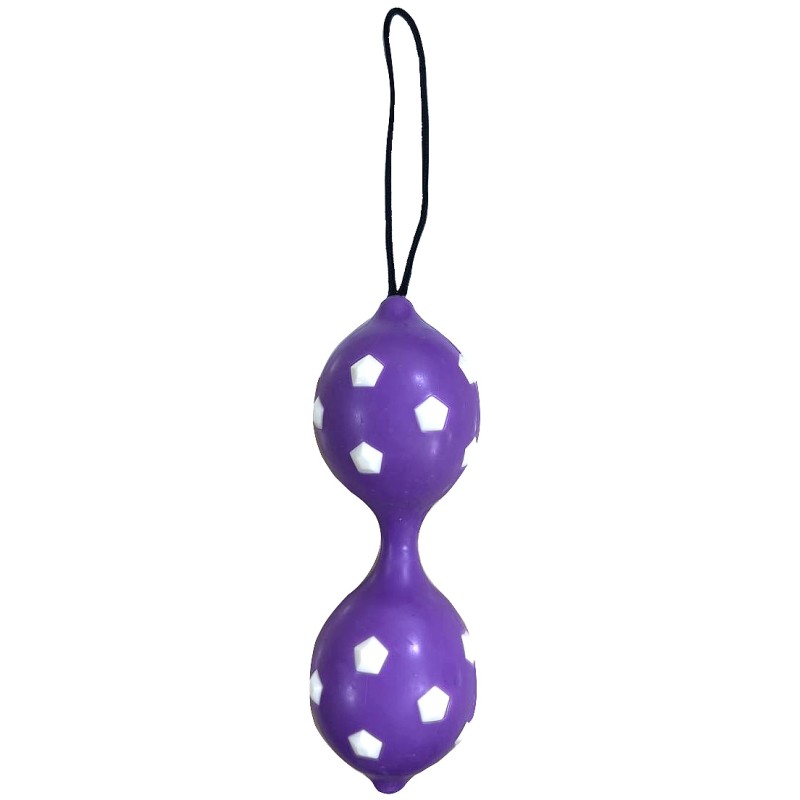 Двойные вагинальные шарики Duo Balls Hot Purple