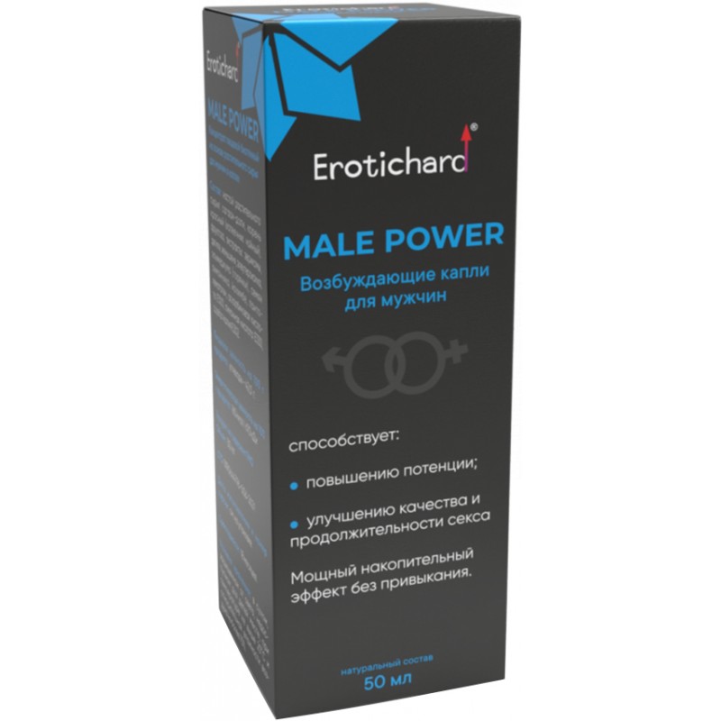 Возбуждающие капли для мужчин Erotichard Male Power 50 мл