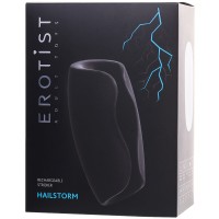 Вибромастурбатор с электростимуляцией и функцией нагрева Erotist Hailstorm