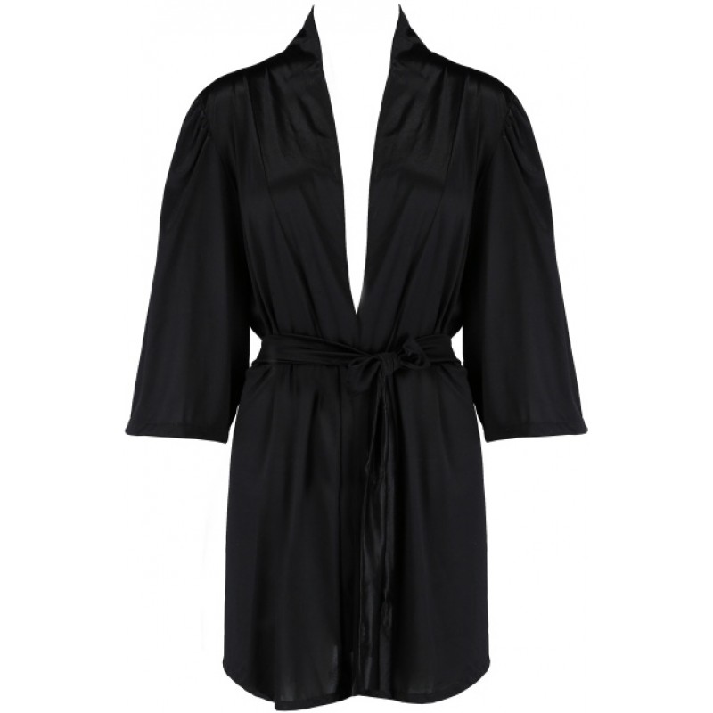 Изображение Casmir, Польша Стильный черный пеньюар Sybilla XXL/XXXL