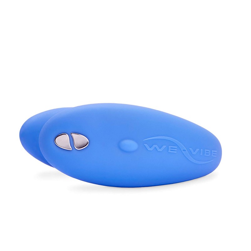 We-Vibe Match Вибромассажер голубой для пар с дистанционным пультом