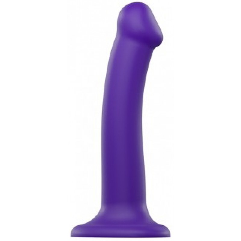 Фаллоимитатор Strap-On-Me Dildo Dual Density Semi-Realistic M фиолетовый 18 см