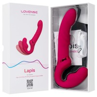 Гибкий безремневой смарт-страпон Lovense Lapis 23 см
