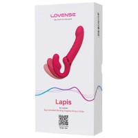 Гибкий безремневой смарт-страпон Lovense Lapis 23 см