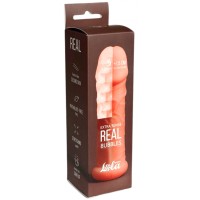 Реалистичная насадка на пенис Real Extra Sense Bubbles