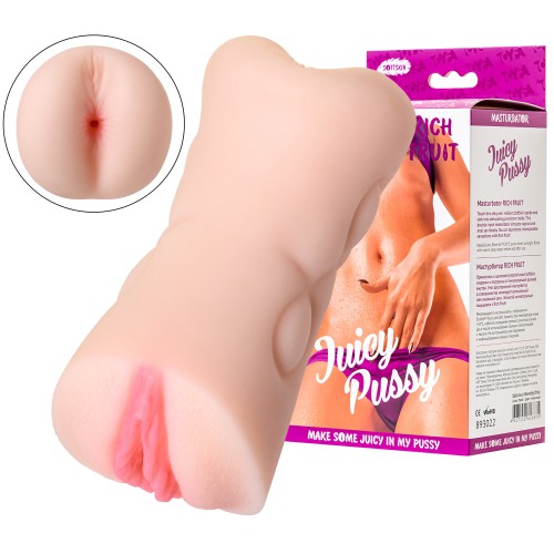 Двойной мастурбатор вагина и попка Juicy Pussy by Toyfa Rich Fruit