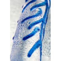 Реалистичный фаллос с ярко выраженной головкой и рельефным стволом Sexus Glass 17 см